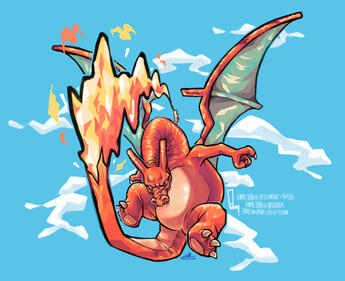 Charizard fanart 2020