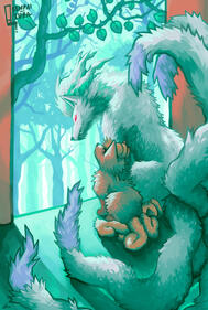 Full Ninetales Illustration 2022 Full Ninetales Illustration 2022